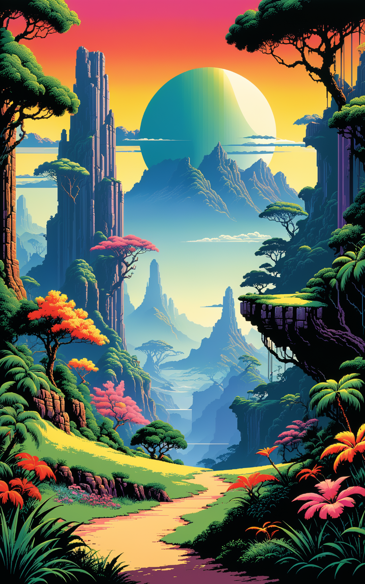 03595-1825388143-Landscape masterpiece, steeped in the aesthetic appeal of the Amiga demoscene, represented through a stunning blend of EGA, CGA,.png